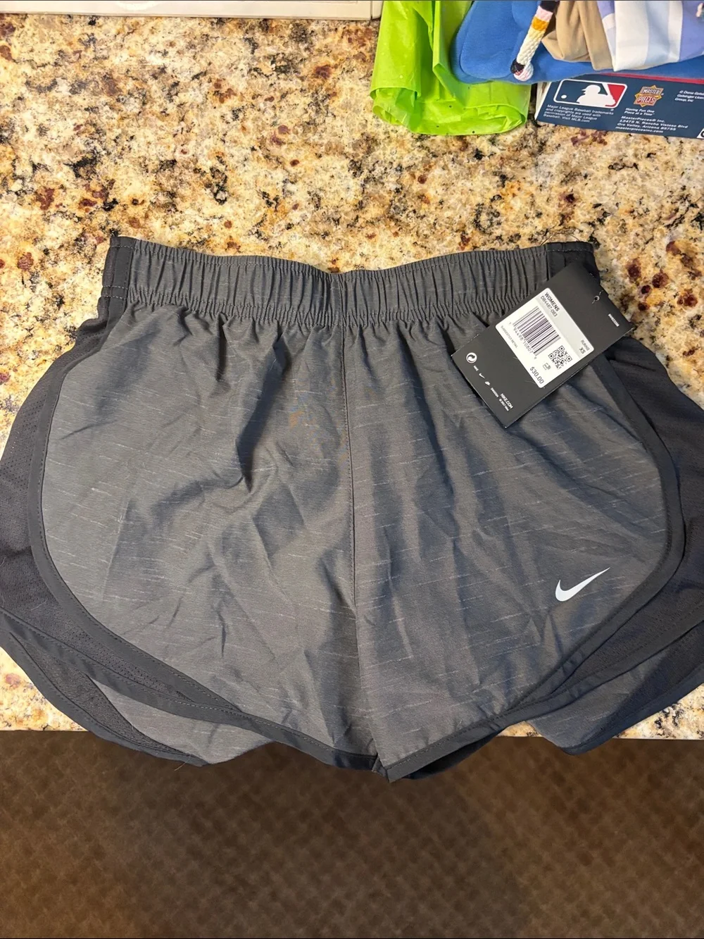NWT Nike Women’s Running Shorts XS Black/Charcoal